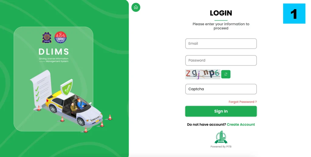Apply for Learner Licence Punjab 2026 via Dastak App 12 DLIMS Login