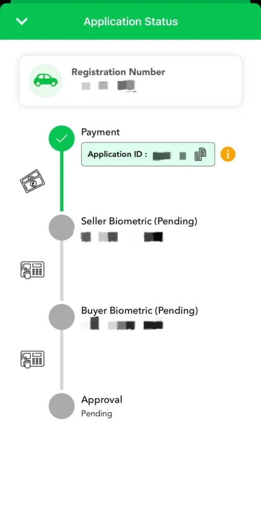 ePay Punjab Application Status Pending Biometric 2025