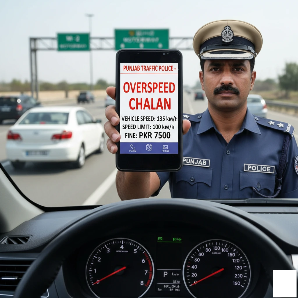 Traffic Fine Hike in Punjab 5 Overspeed Traffic Fine in Punjab