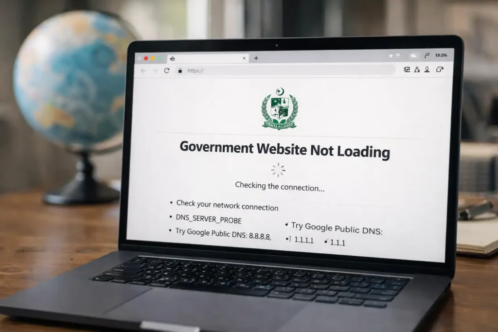 DLIMS Website Not Working Today. Live Status and Fix 3 DLIMS Website DNS and Network Issues for Overseas Users