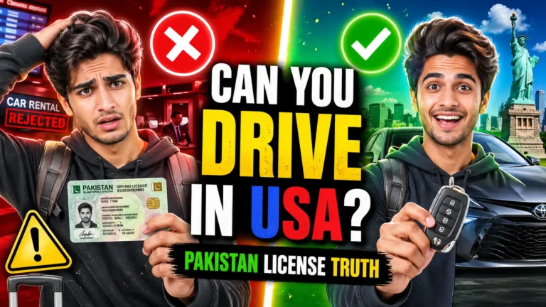 Can You Drive in USA with Pakistan License? (Guide for 2026) 8 drive in usa with pakistan license rules 2026 car rental idp usa