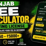 Driving license fee calculator Punjab 2026 viral thumbnail