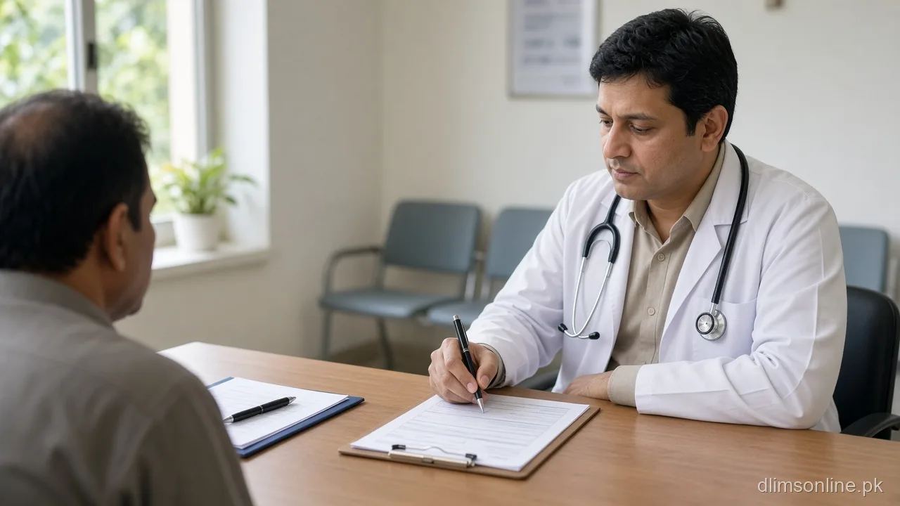 Medical fitness certificate visit for Punjab driving licence application