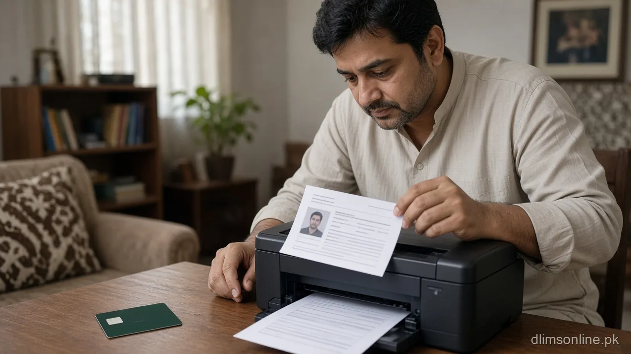 Print Learner Licence Punjab | Digital or Paper 1 Printing learner license slip at home printer in Pakistan