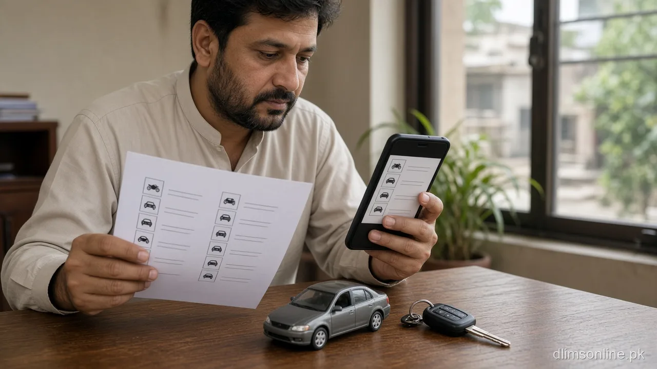 License Category Upgrade Punjab 2026 | Add Car or LTV 1 Motorcycle and car licence category upgrade checklist desk in Pakistan